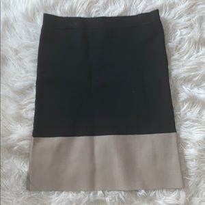 BCBG tight, spandex black skirt